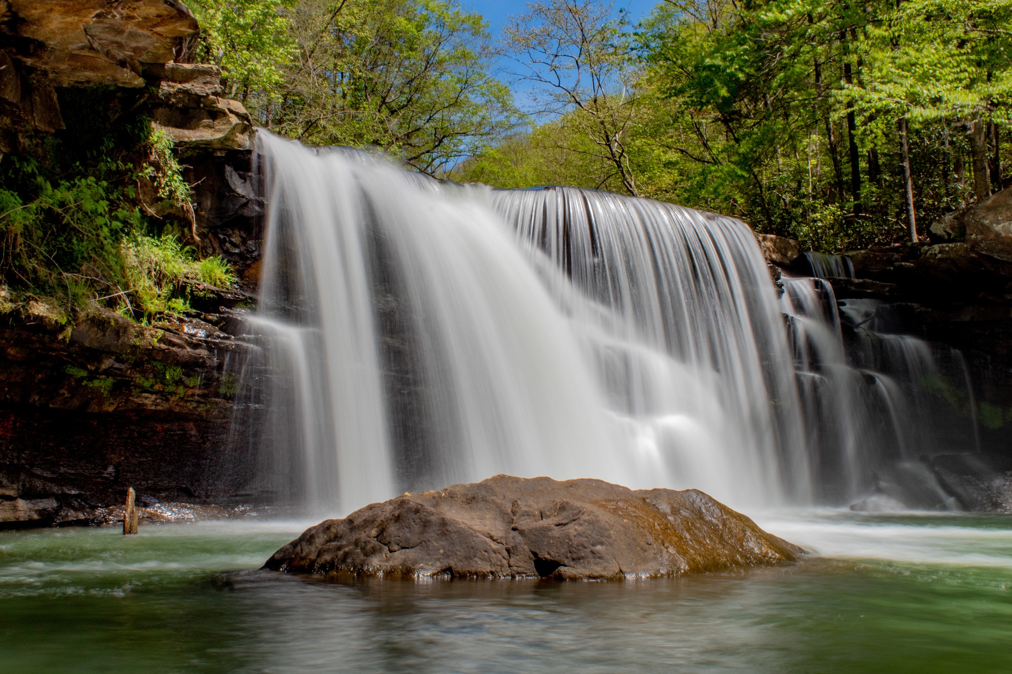 Scenic waterfall